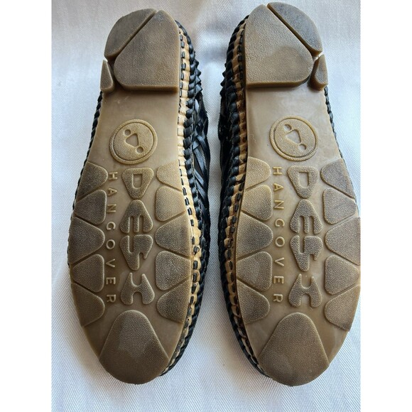 DesiHangover Chief Navy Blue Leather Woven Huarache Slip On Loafer Men’s Size 11 - Picture 11 of 12